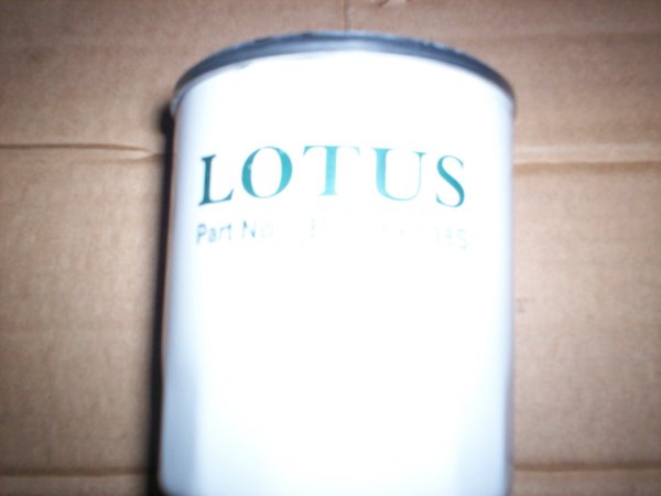 Photo of the Lotus elise oil filter lotus spare part