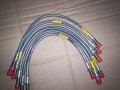 Photo of the Esprit stainless brake lines set X180, SE lotus spare part